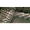 Image 2 : Green Leather Sofa C