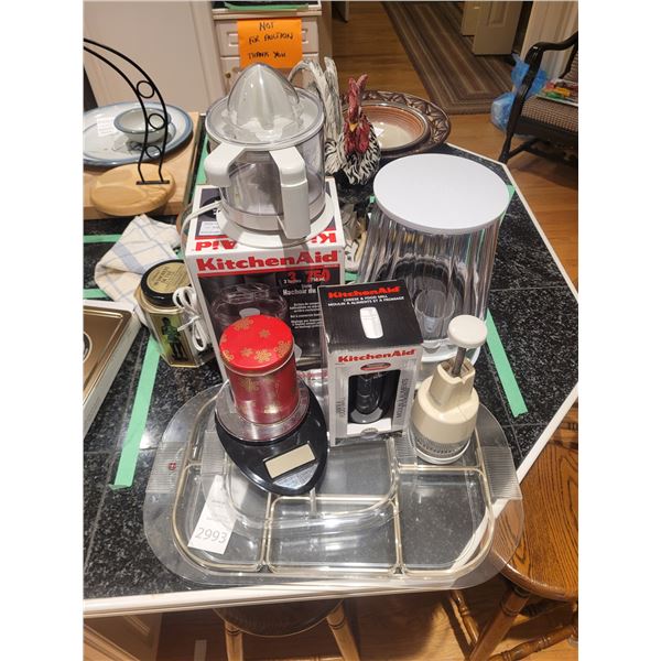 Cuisinart and Kitchen Aid A