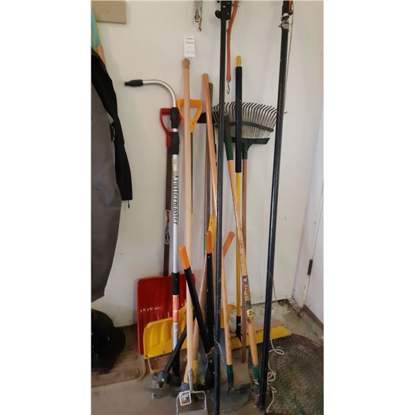 Gardening Tools and Snow Shovels B