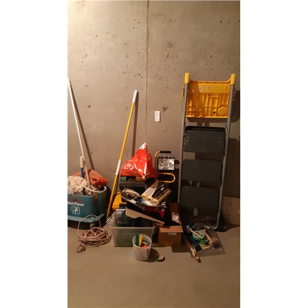 Household Cleaning and Painting Supplies A