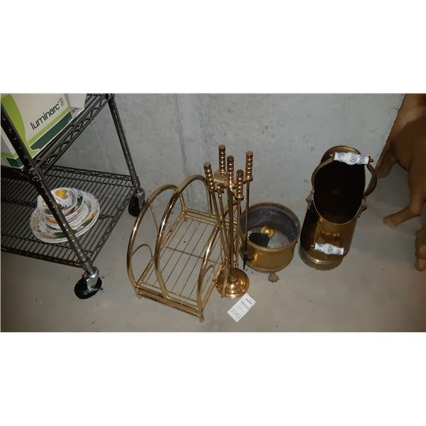 Assorted Brass Items A