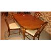 Image 3 : Wood Dining Table and 4 Chairs C