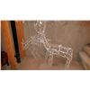 Image 1 : Set of 2 Light Up Deer Decorations A