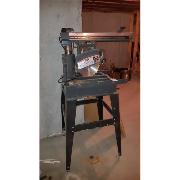 Craftsman Radial Saw 62" C