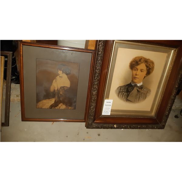 Vintage Framed Portraits A