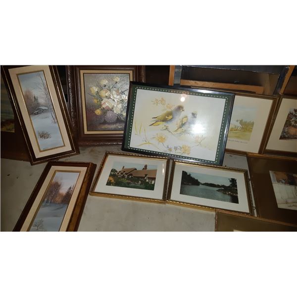 Vintage Framed Artwork A