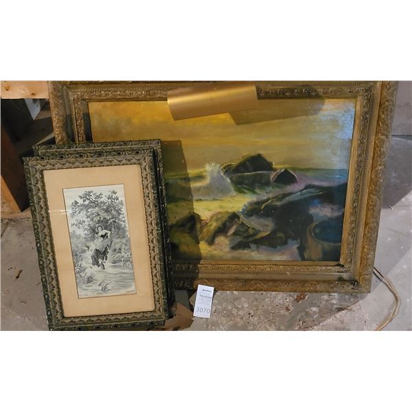 Vintage Framed Artwork A