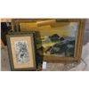 Image 1 : Vintage Framed Artwork A