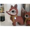 Image 3 : 2 Foxes  felt A
