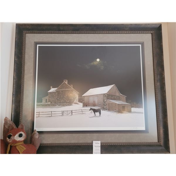 Peter Sculthorpe Lithograph Near Midnight A