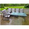 Image 1 : Patio table with  6 chairs C