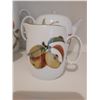 Image 2 : Royal Worcester Evesham coffee, tea set A