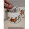 Image 6 : Royal Worcester Evesham coffee, tea set A