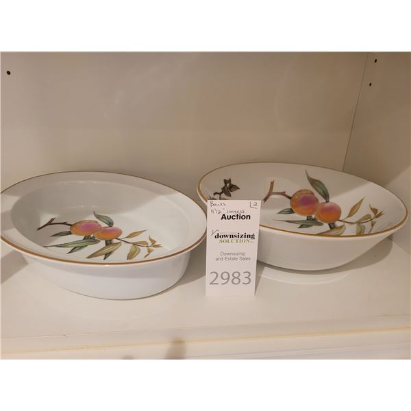 Royal Worcester Eavesham  A