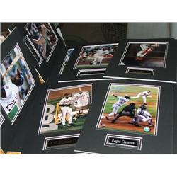 (LOT) (12) PHOTOS W/MATTING