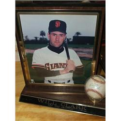 PHOTO & SIGNED BALL IN CASE