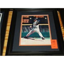 SIGNED PHOTO W/FRAME