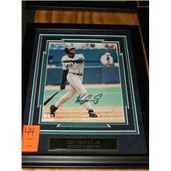 SIGNED PHOTO W/FRAME-KEN GRIFFEY, JR.-