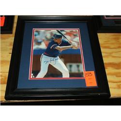 SIGNED PHOTO W/FRAME-CHICAGO CUBS