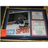 Image 1 : FRAMED PHOTO & ARTICLE-HARRY CARAYS