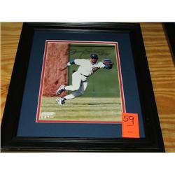 SIGNED PHOTO W/FRAME-SAMMY SOSA