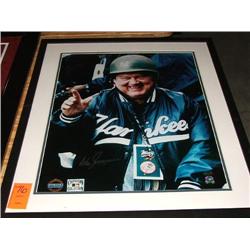 SIGNED PHOTO 16" X 20" W/FRAME