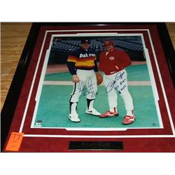 SIGNED PHOTO 16" X 20" W/FRAME