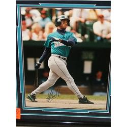 SIGNED PHOTO 16" X 20" W/FRAME