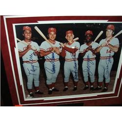 SIGNED PHOTO 16" X 20" W/FRAME