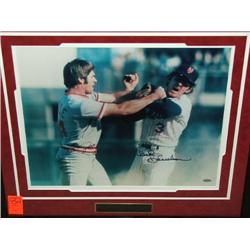 SIGNED PHOTO 16" X 20" W/FRAME