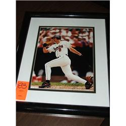 SIGNED PHOTO 8" X 10" W/FRAME,