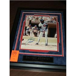 SIGNED PHOTO 8" X 10" W/FRAME,