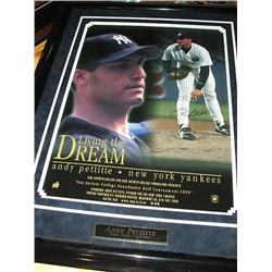 SIGNED PHOTO 16" X 20" W/FRAME,