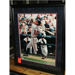 SIGNED PHOTO 16" X 20" W/FRAME