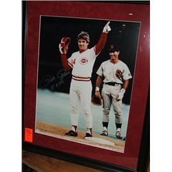 SIGNED PHOTO 13" X 9" W/FRAME