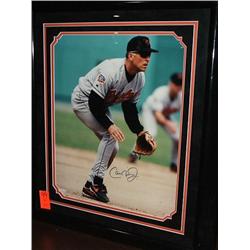 SIGNED PHOTO 16" X 20" W/FRAME