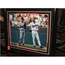 SIGNED PHOTO 16" X 20" W/FRAME