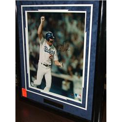 SIGNED PHOTO 16" X 20" W/FRAME