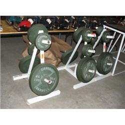 (3) WEIGHT RACKS,