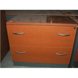 (1) 2 DR. TUB LATERAL FILE CABINET