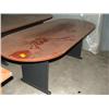 Image 1 : (1) OVAL TABLE