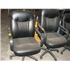 Image 1 : (2) BLACK ARM CHAIRS
