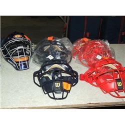 (LOT) (1) CATCHERS EASTON HELMET/