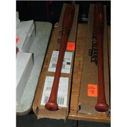 (2) NEW BASEBALL BATS, LOUISVILLE