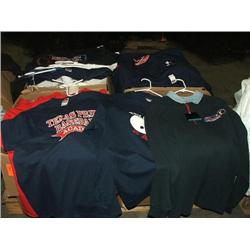(4) BOXES T-SHIRTS & LONG SLEEVE SHIRT