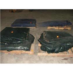 (2) PALLETS WIND SCREENS