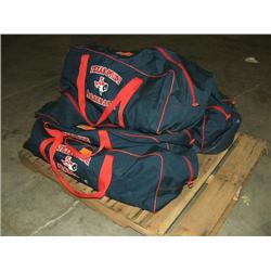 (5) USED BAGS W/SOME USED EQUIPMENT
