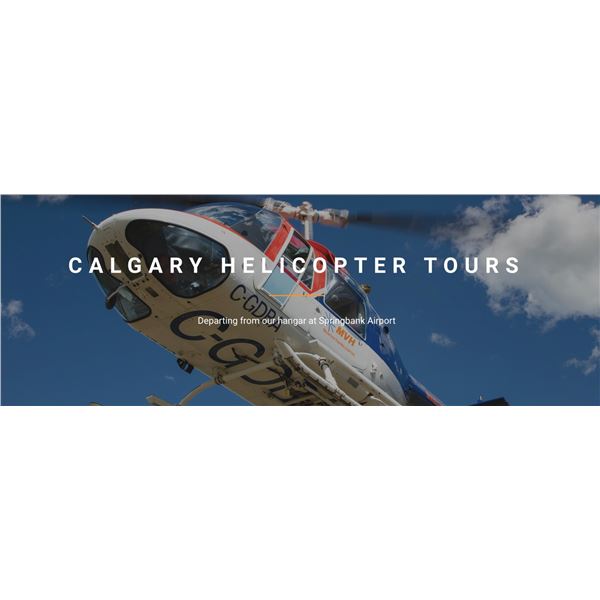 Mountain View Helicopter Tour