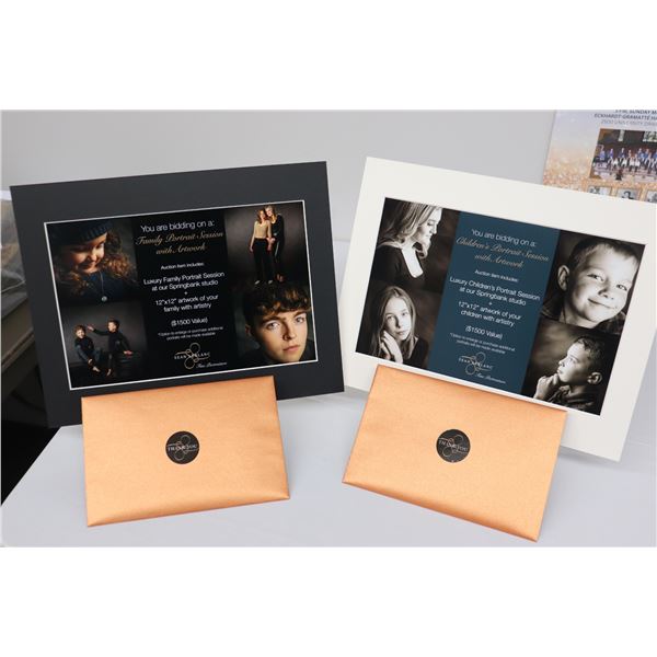 Sean LeBlanc Luxury Portrait Gift Certificates