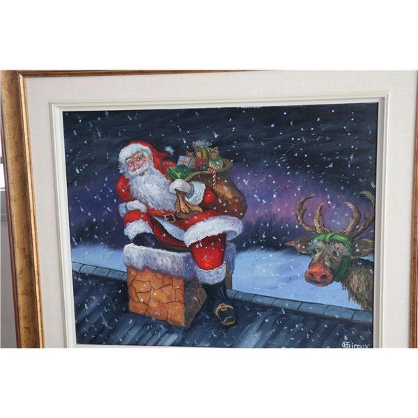 Henry Giroux Oil Painting "Making Deliveries"